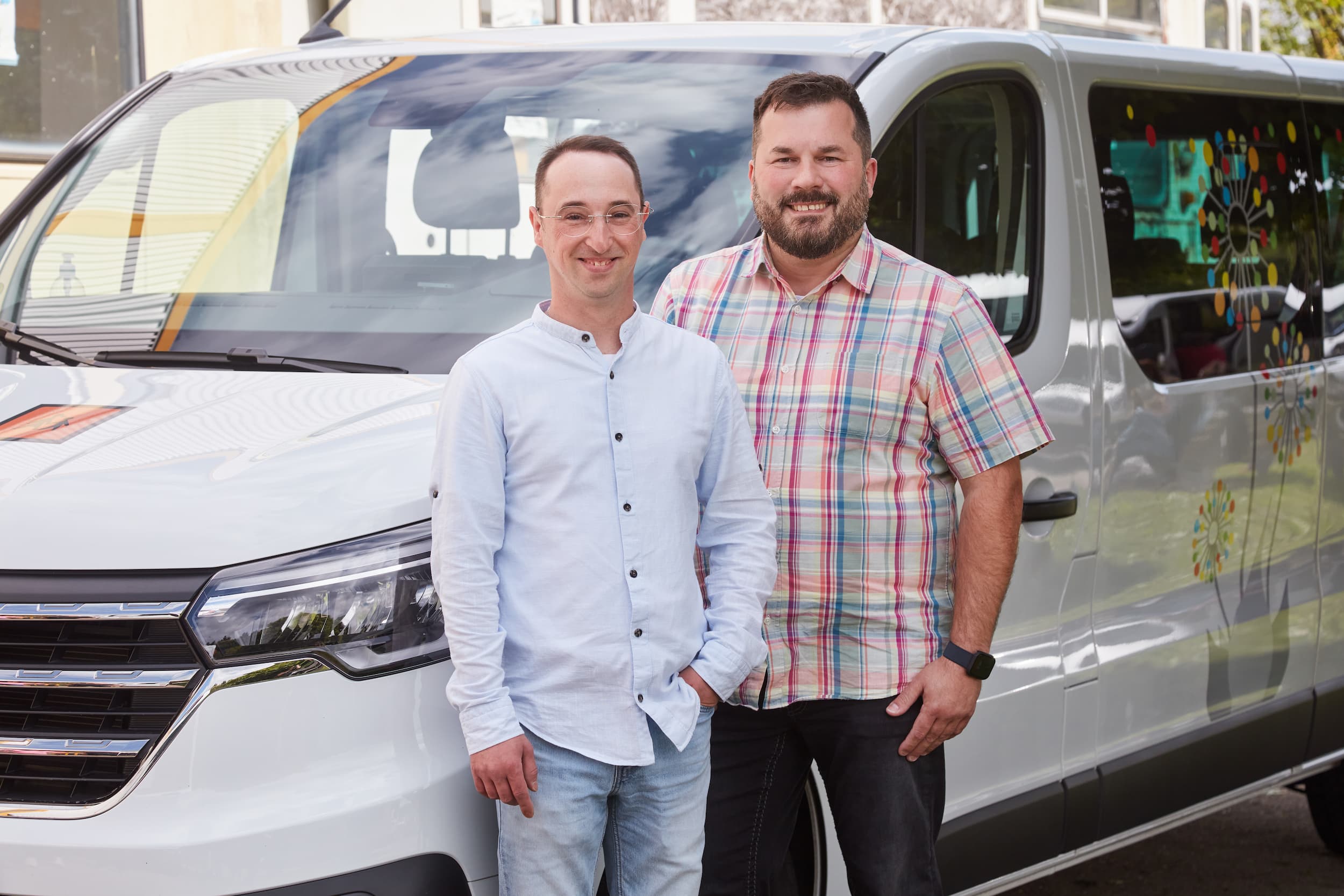 fahrdienst-neu Gruppe von Menschen, Vorstand Verein Lebenshilfe Neunkirchen e.V.